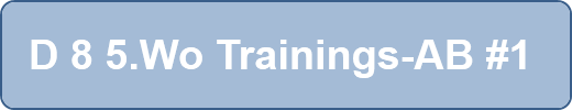 D 8 5.Wo Trainings-AB #1 
